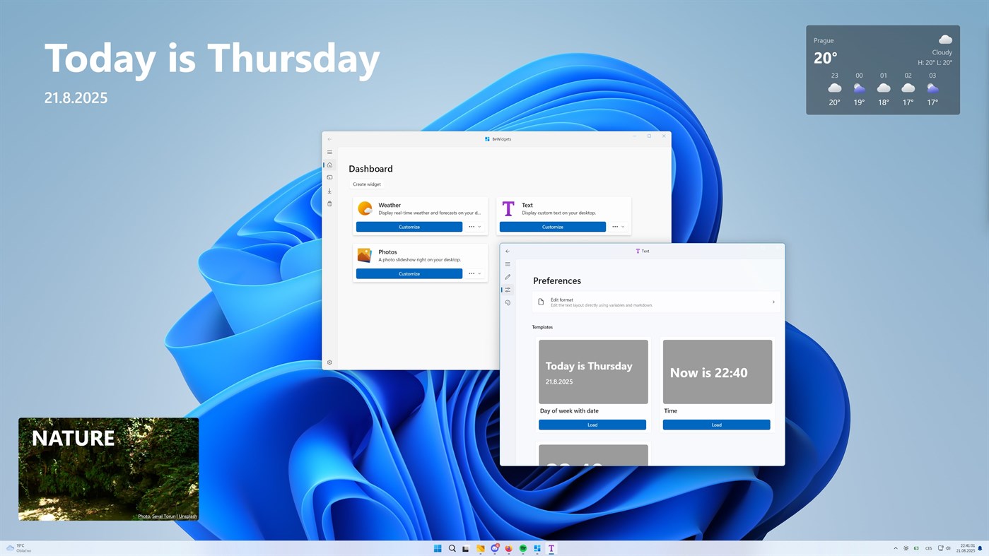 #4. BeWidgets (Windows) 来自: BeXCool