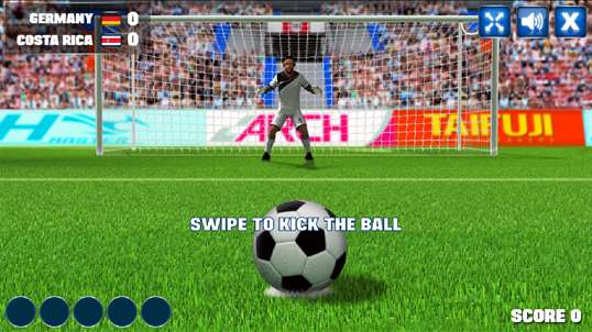 Penalty WorldCup screenshot 1