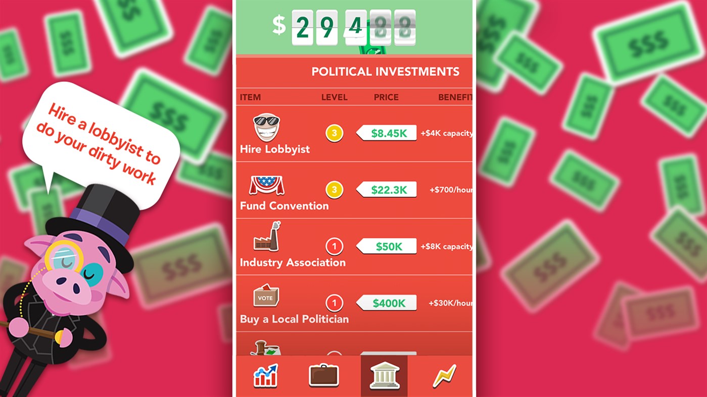 #3. Make it Rain: The Love of Money (Windows) Podle: GAME TROOPERS