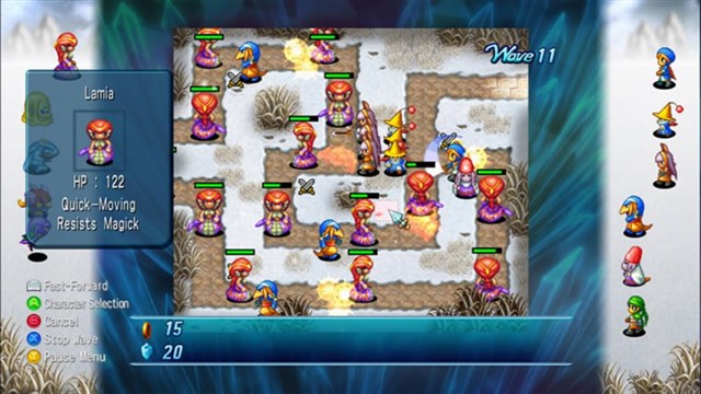 CRYSTAL DEFENDERS screenshot 1