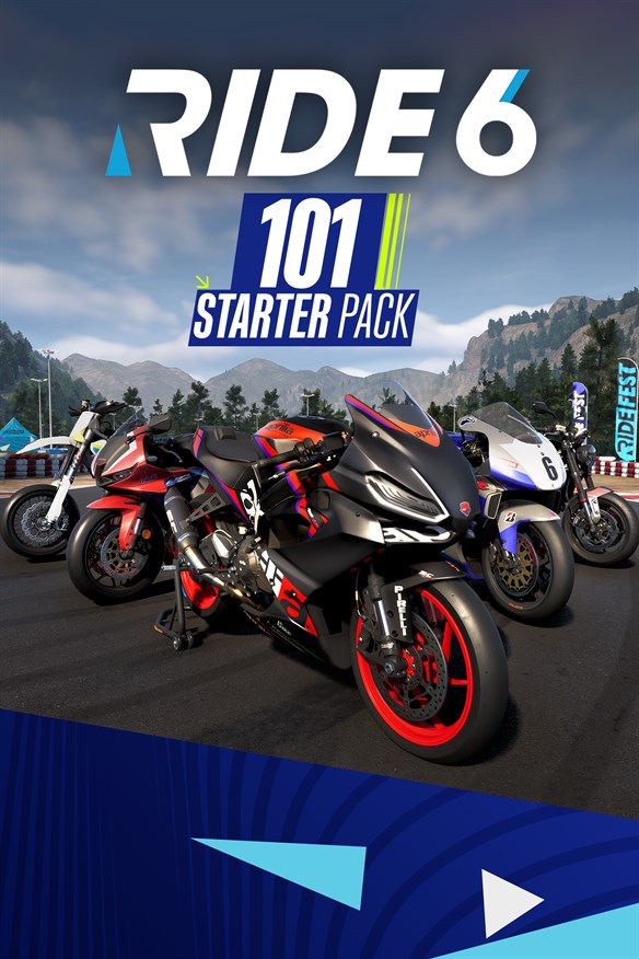RIDE 6 - 101 Starter Pack Xbox Series X|S and Xbox One cover art