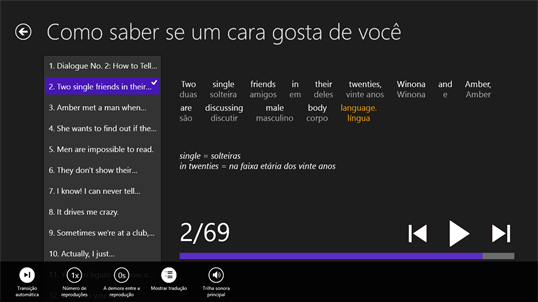 Inglês: Paquera, namoro e sexo screenshot 7