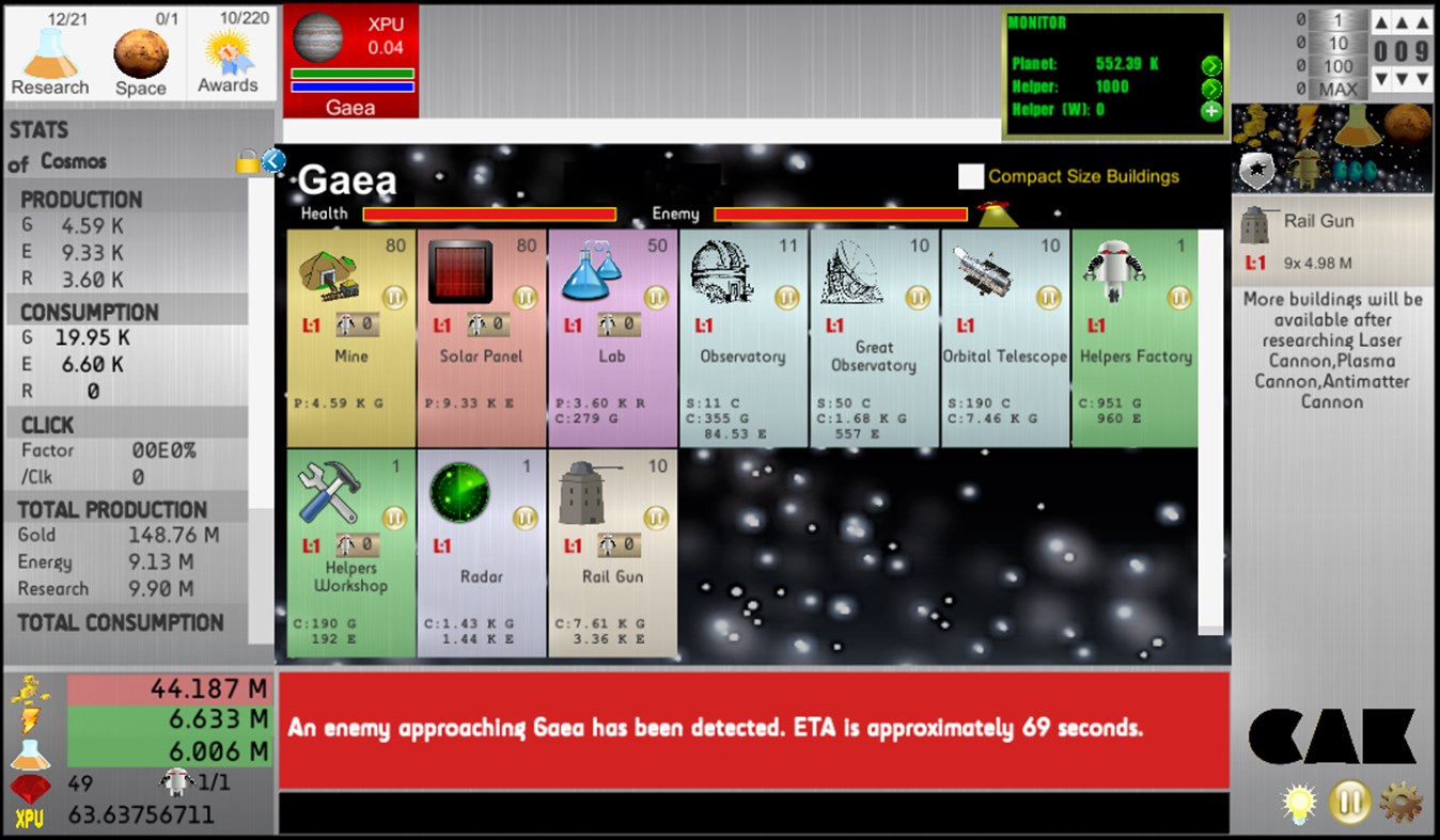 #4. cak Cosmos DEMO (Windows) By: CAKCy