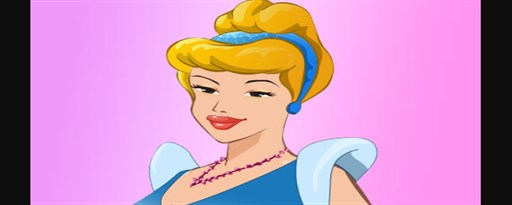 Cinderella Party Dress Up Game marquee promo image