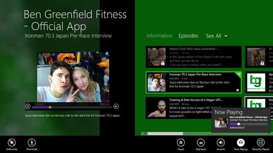 Ben Greenfield Fitness - Official App screenshot 3