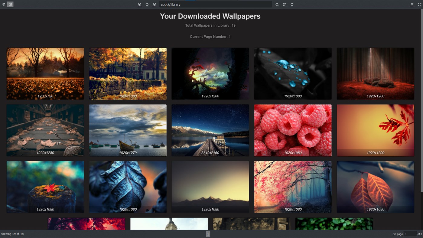 #3. Wonderwall Wallpaper Manager (Windows) 由: keshavnrj