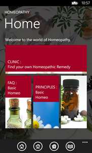 Homeopathy screenshot 1