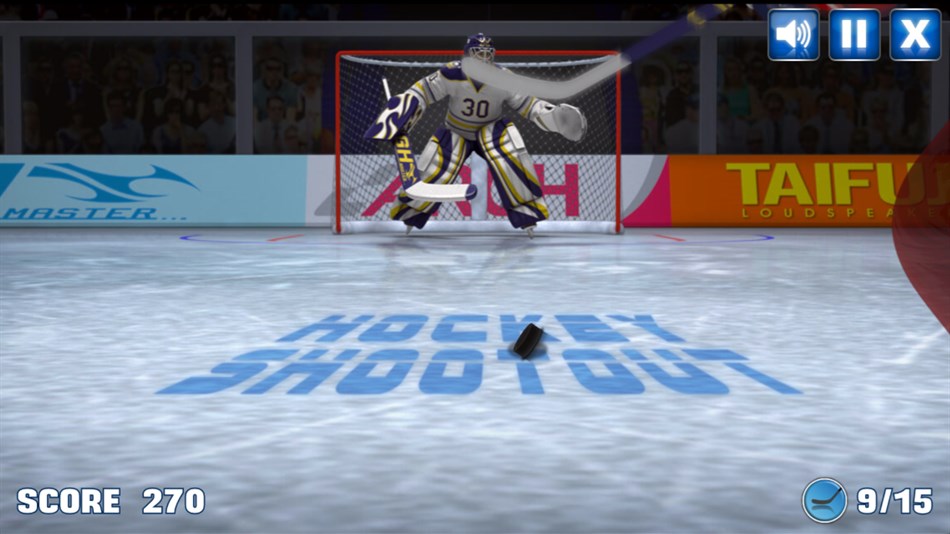 Hockey Shootout (Windows) By: Top Games Studios