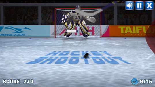 Hockey Shootout screenshot 1