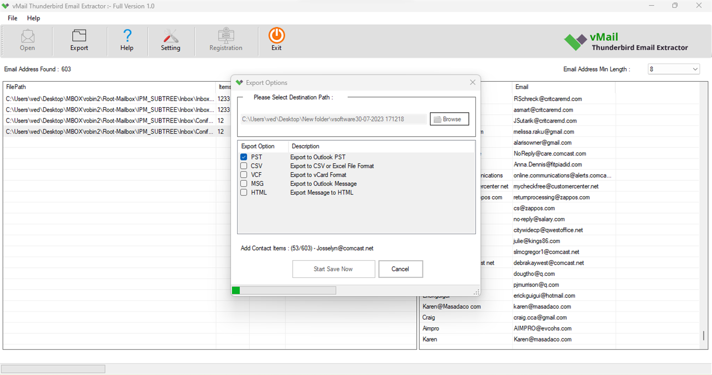 #6. Email Address Extractor Tool (Windows) 由: VARTIKA SOFTWARE PRIVATE LIMITED