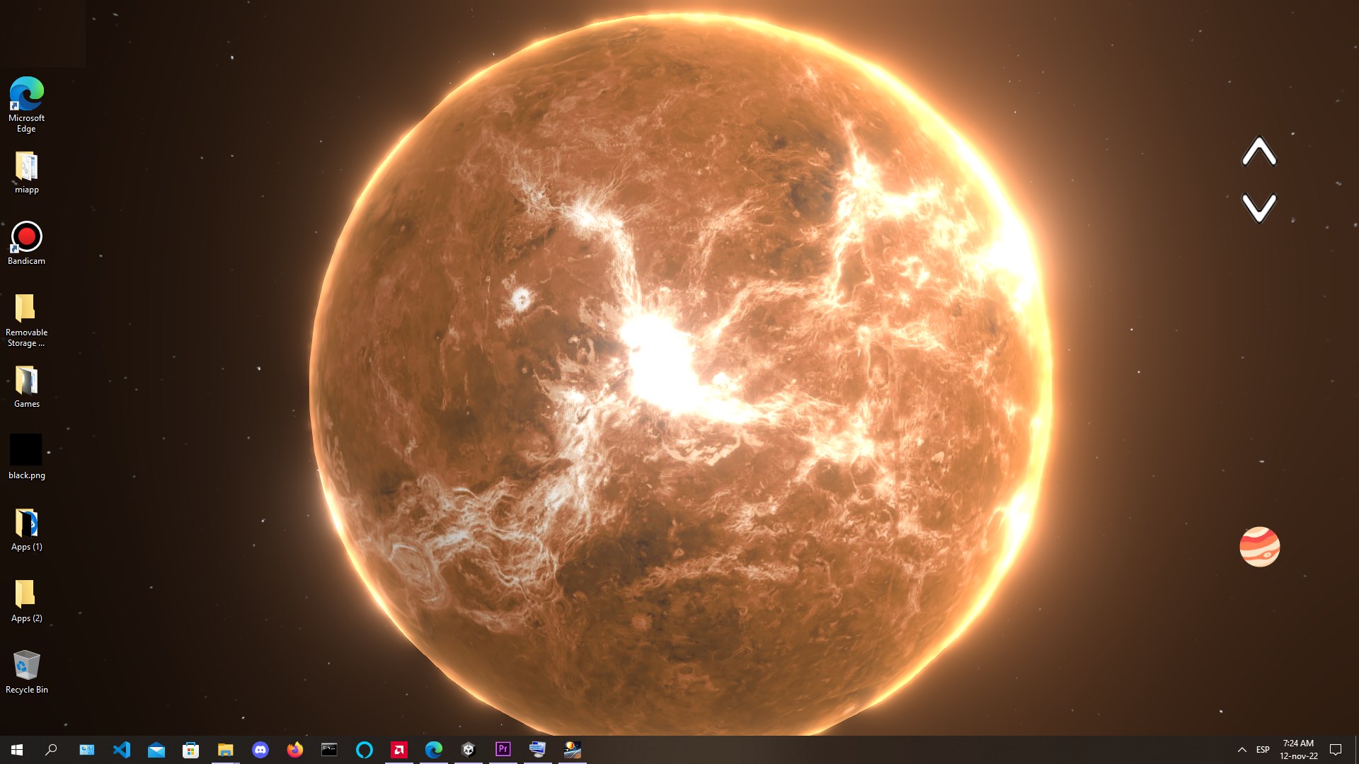 solar system screensaver windows 7