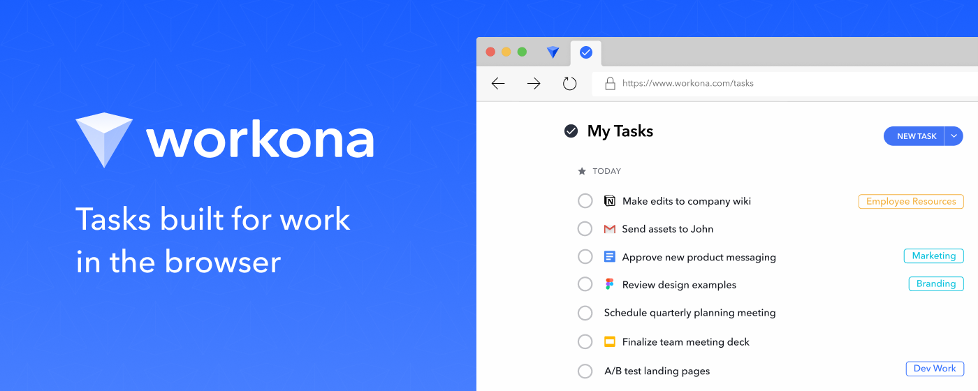 Tasks - To do & task list by Workona