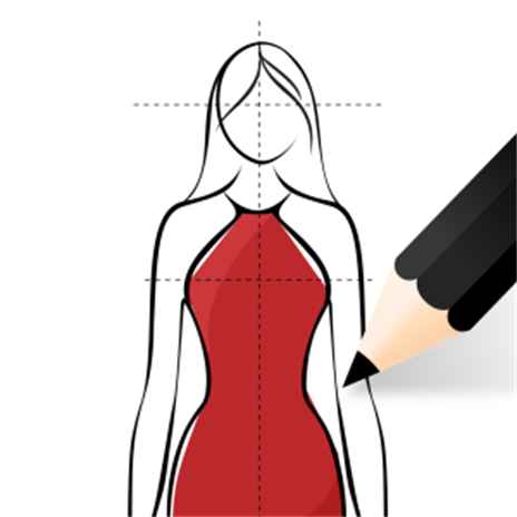 Body sketch shop for fashion design