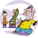 Ed, Edd N Eddy Wallpaper New Tab icon