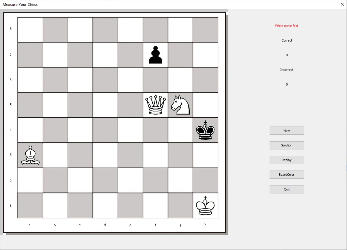 Captura 1 Test Your Chess windows