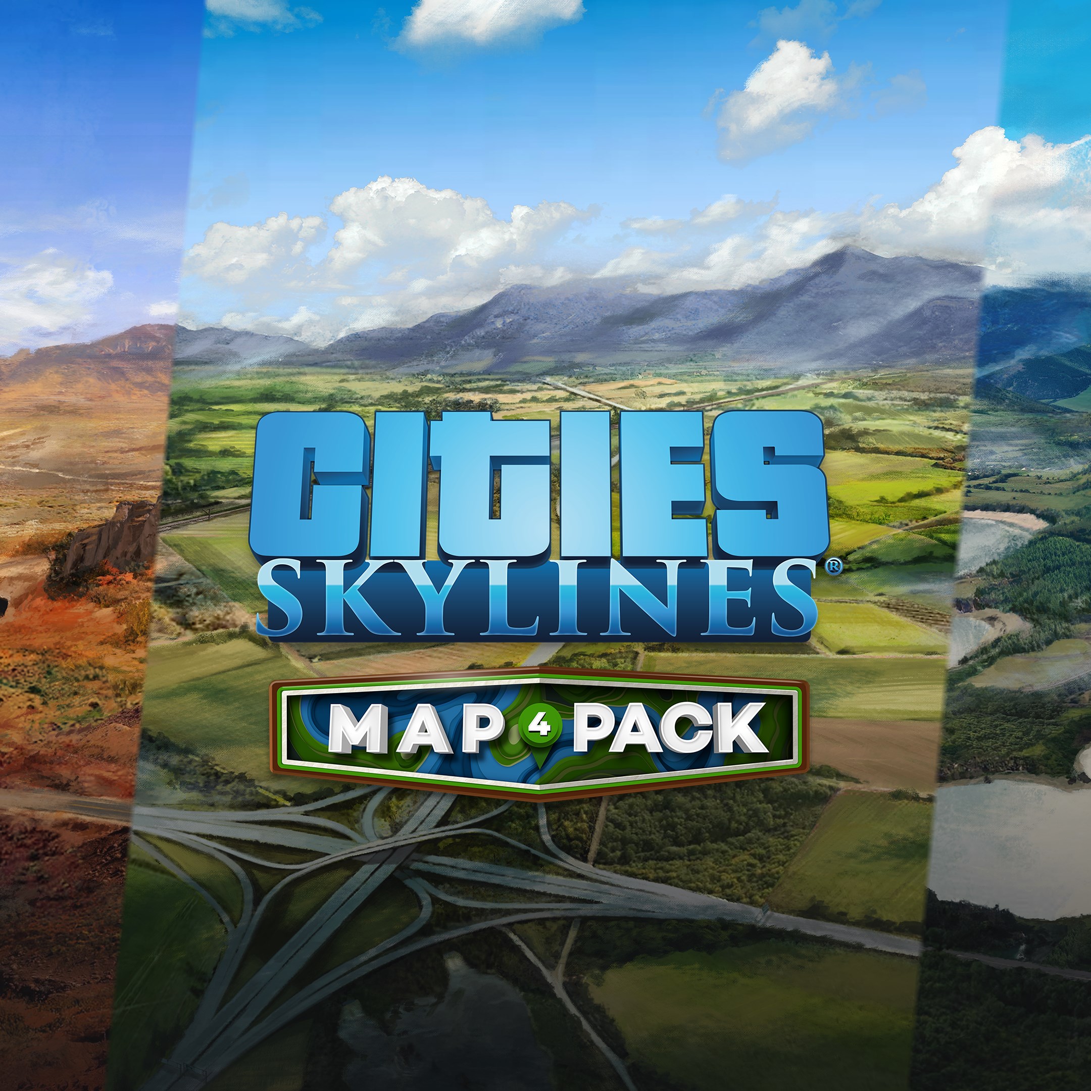 Cities: Skylines - Content Creator Pack: Map Pack 4