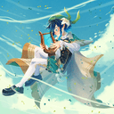 Venti Genshin Impact HD Wallpaper New Tab icon