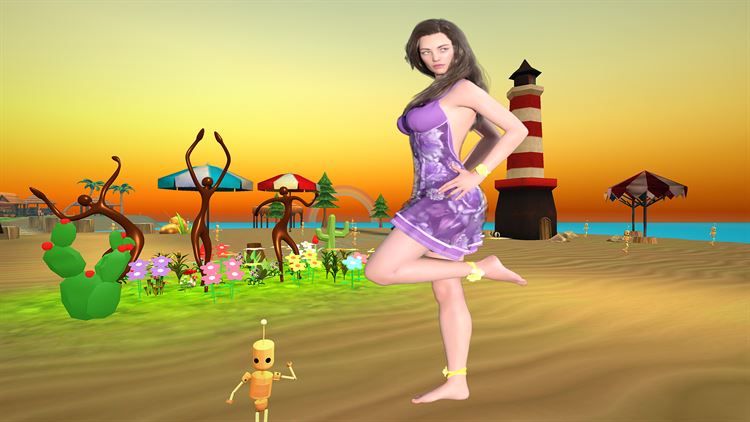 【图】Virtual Elegant Beach Dancer [HD+](截图3)
