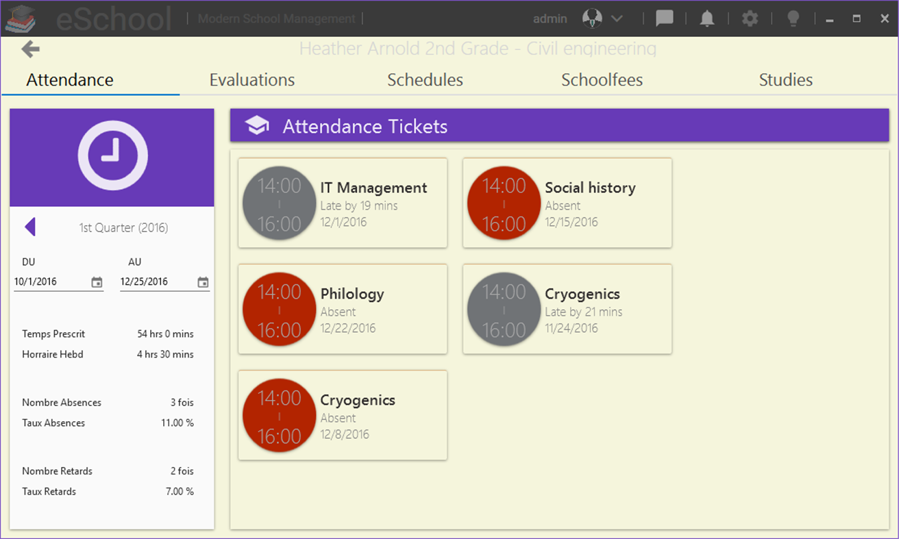 #6. eSchool (Windows) 由: Halid Cisse