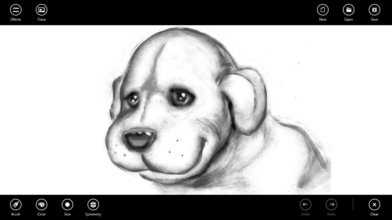 Screenshot: Draw a picture of your cherished pets and loved ones.