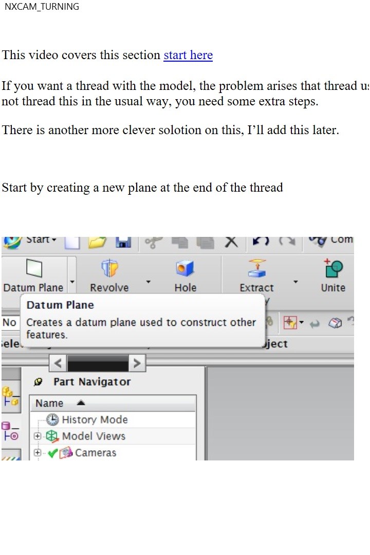 CCG NX CAM Milling Guide
