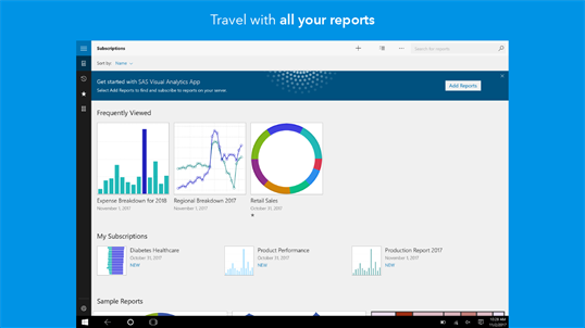 SAS Visual Analytics App screenshot 3