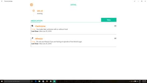 RxRemind simplistic medicine reminder and tracker Screenshots 2
