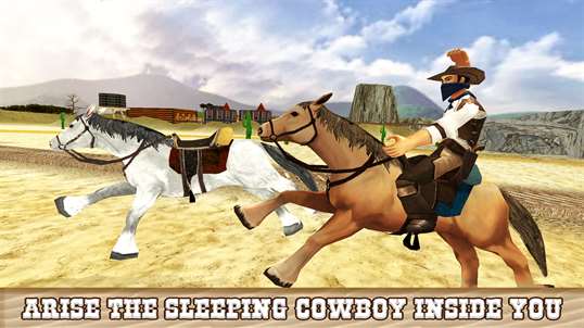 Cowboy Horse Riding Simulator screenshot 2