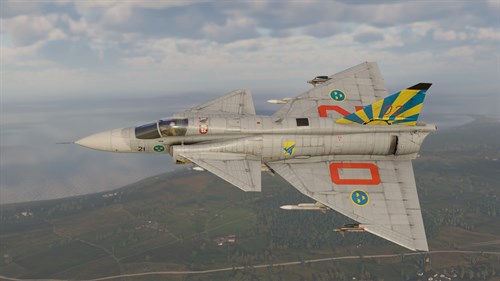 War Thunder - Saab JA 37DI Viggen Pack