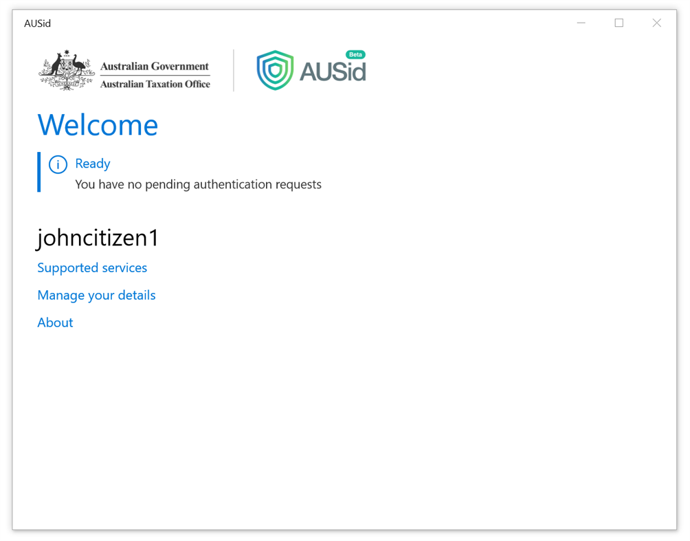 #1. AUSid (Windows) Podle: Australian Taxation Office