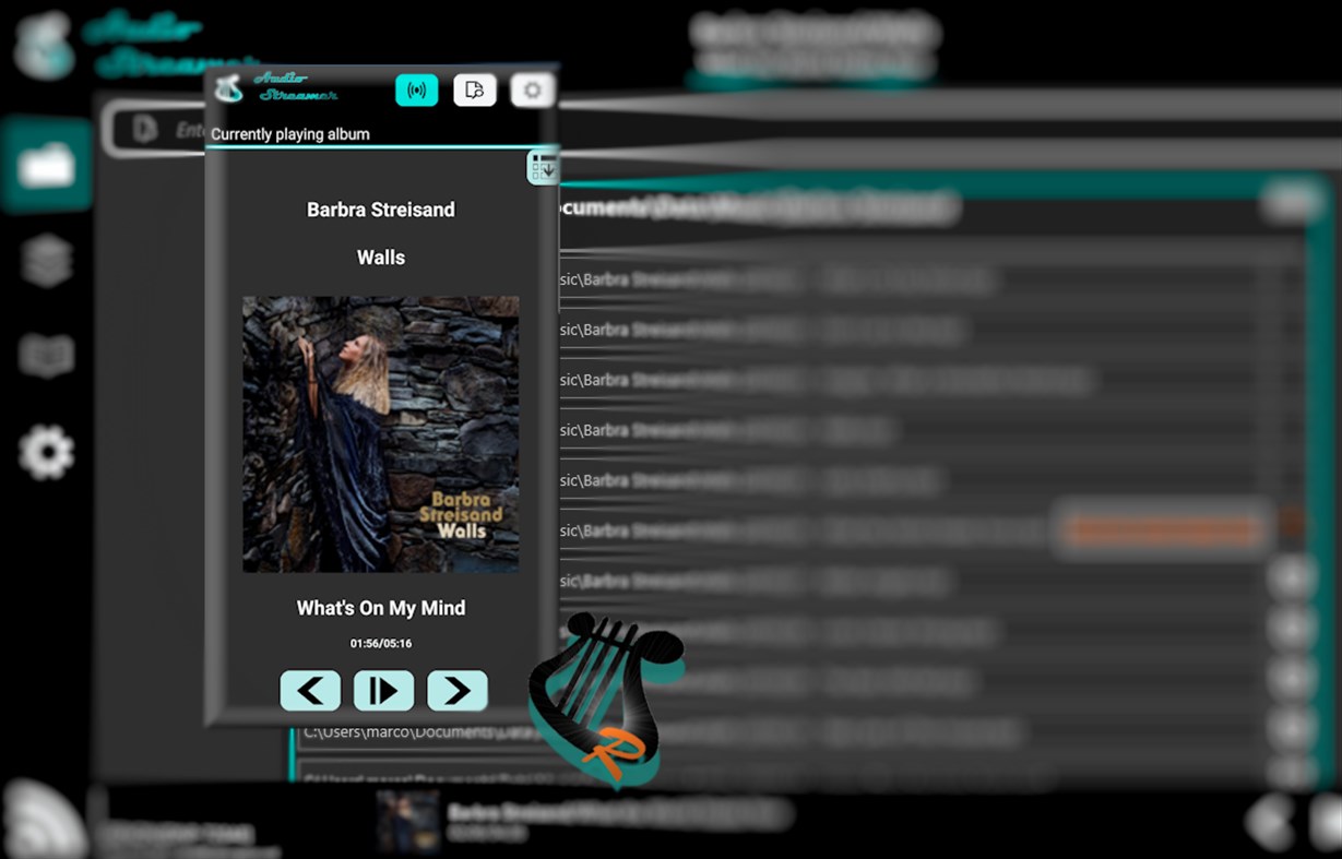 #4. Audio Streamer (Windows) 由: LINOS Software, Inhaber M.Sutter