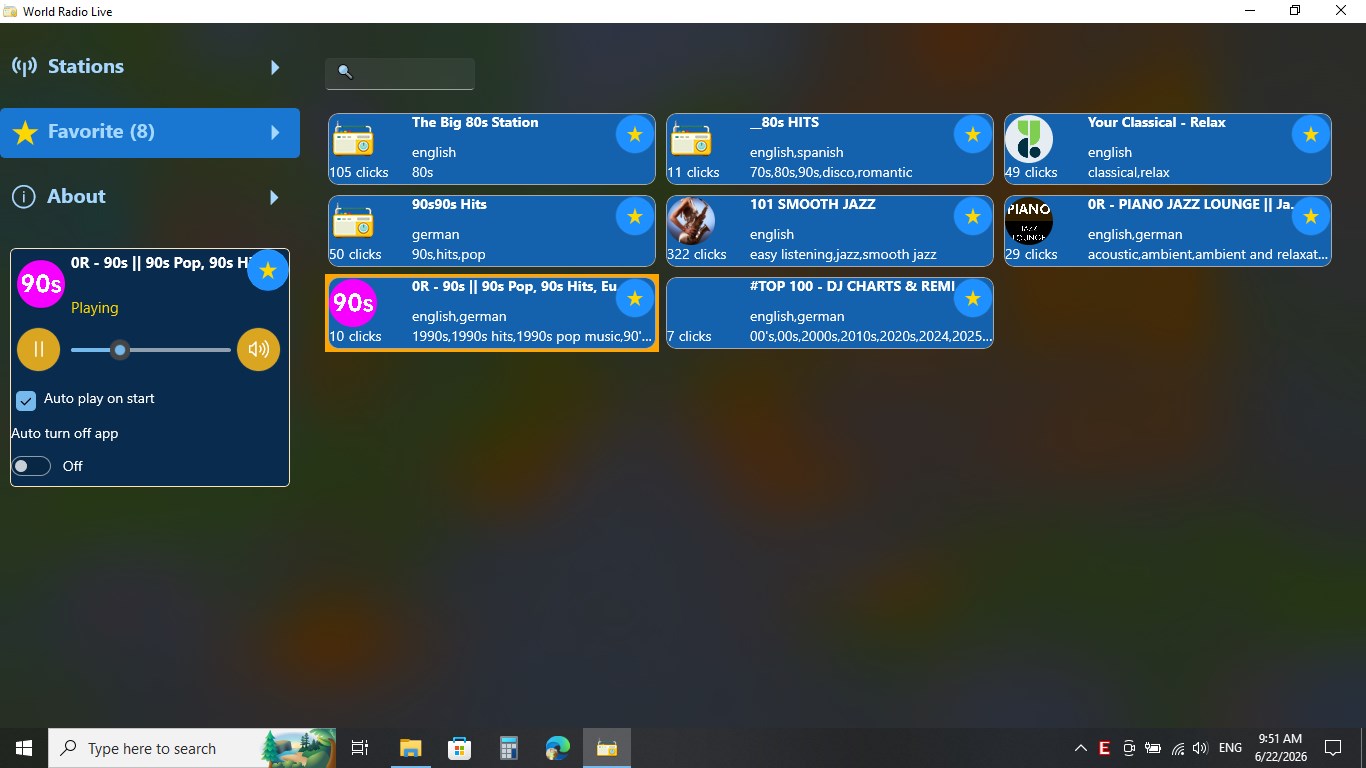 World Radio Live screenshot