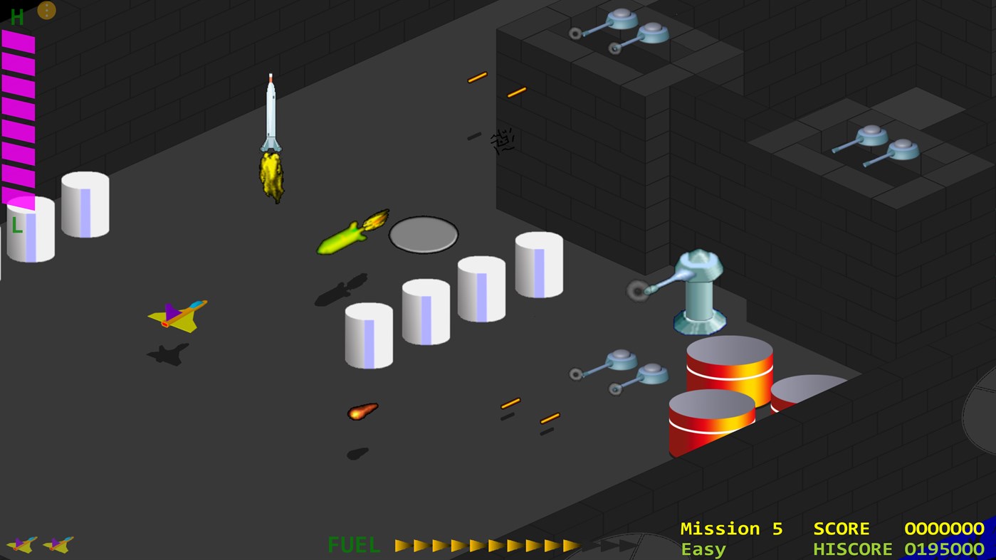 #10. ZAXXON Remake by Peter Kloß V2 (Windows) di: kloss.solutions