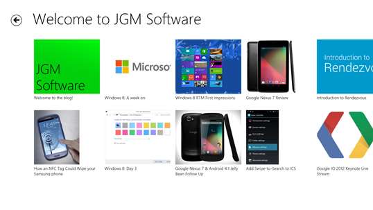 JGM Software screenshot 1
