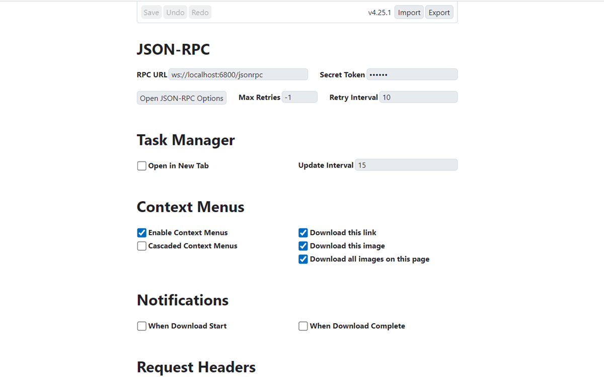 Download with Aria2