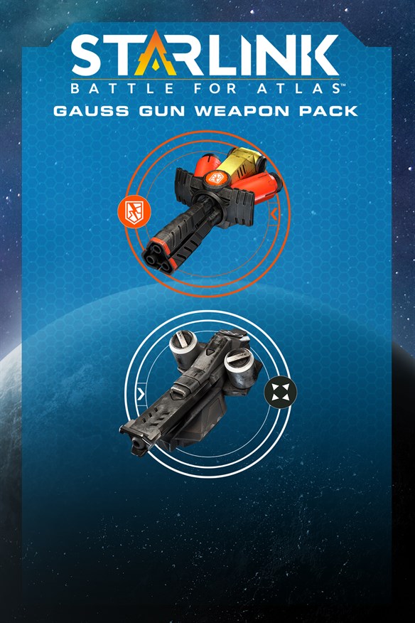 Starlink: Battle for Atlas - Gauss Gun Weapon Pack Xbox Series X|S and Xbox One cover art