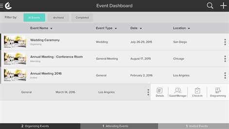 EventForte Screenshots 1