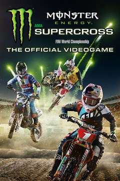 Cover poster for Monster Energy Supercross - The Official Videogame