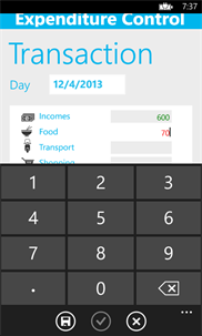 Expenditure Control screenshot 4
