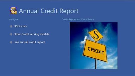 Annual Credit Report Guide screenshot 1