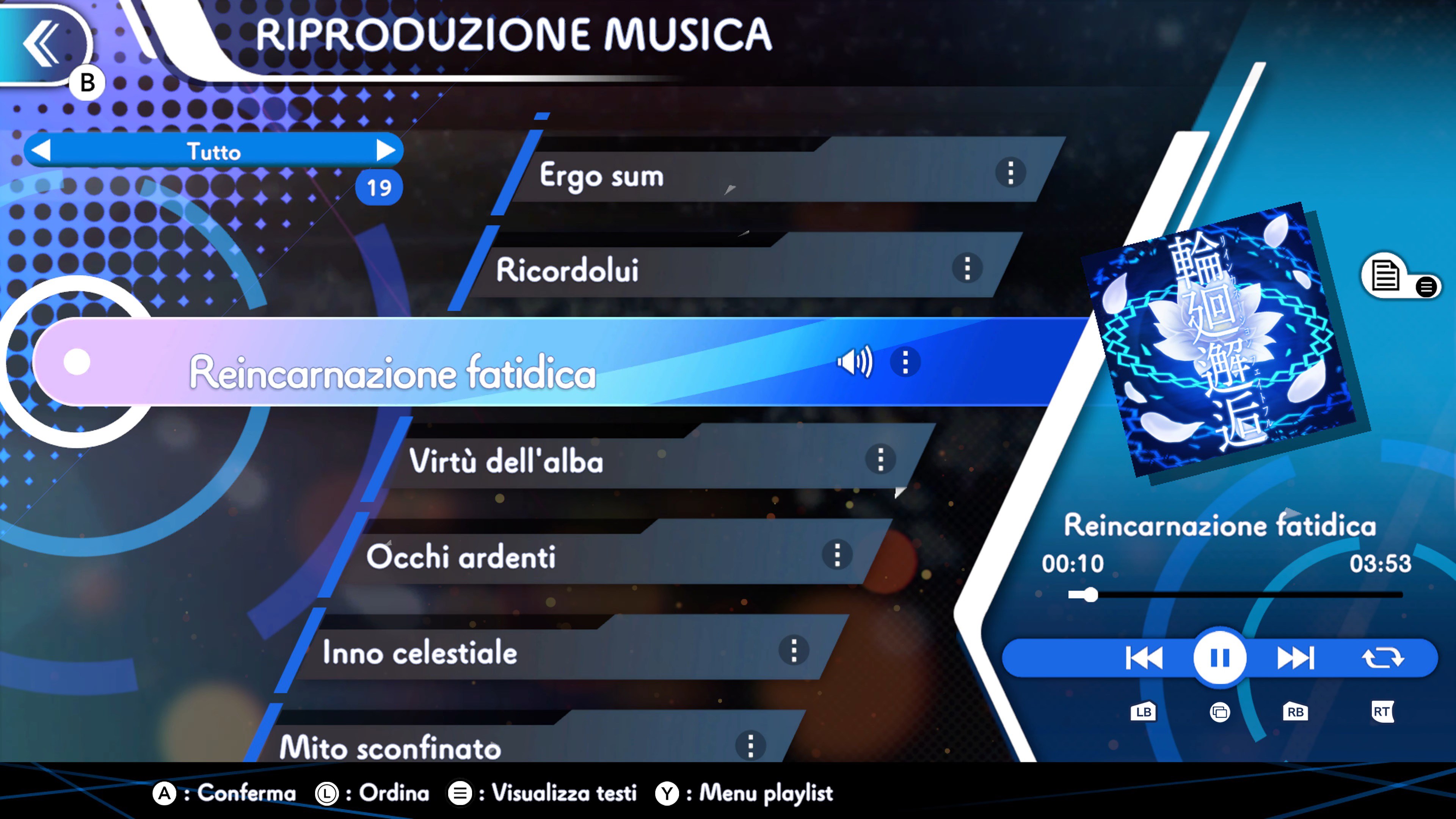 GUNVOLT RECORDS Cychronicle Song Pack 5 Lumen: "Sakura Efflorescence","Cyanotype","Tabula Rasa","Reincarnation Fateful" | Xbox | Chiave | Privato