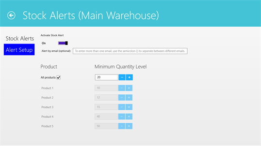 Simple Inventory Control screenshot 7