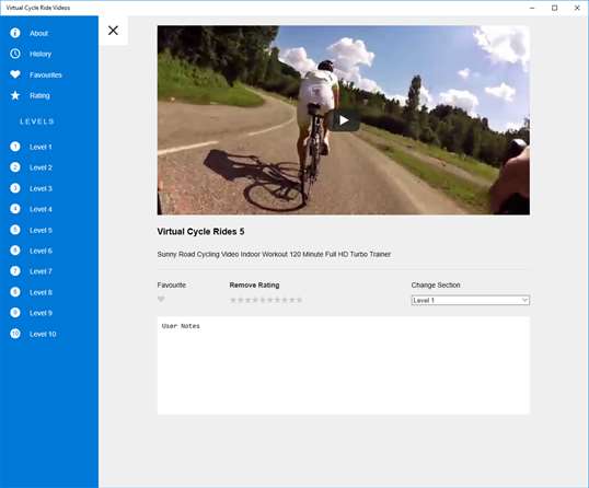 Virtual Cycle Ride Videos screenshot 3