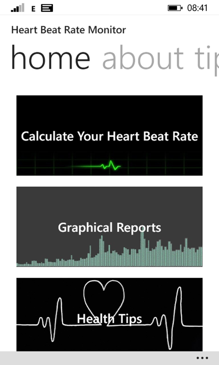 Captura 1 Heart Beat Rate Monitor windows