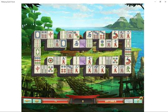 Mahjong Quest Future screenshot 2