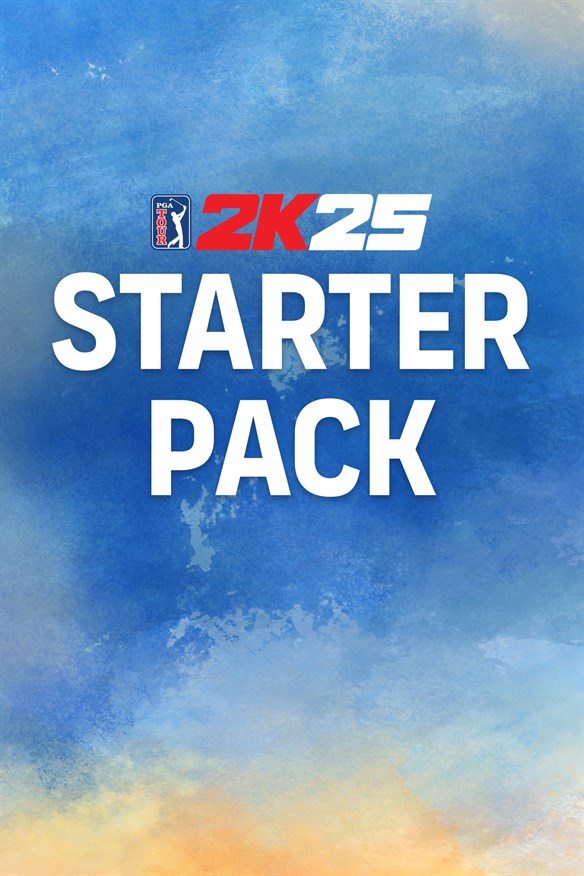 PGA TOUR 2K25 Starter Pack Xbox Series X|S and Xbox One cover art