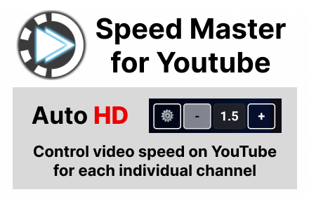 Speed Master for YouTube Video small promo image