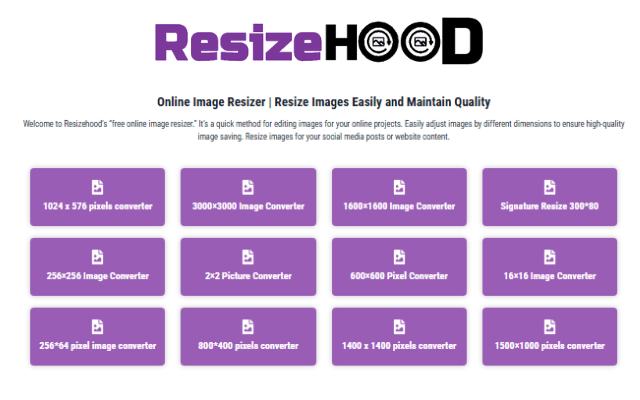 Online Image Resizer