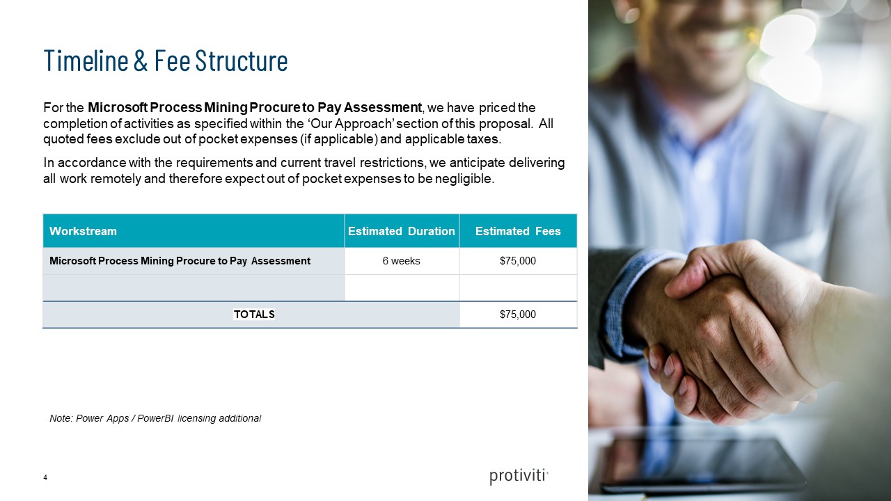 Snapshot 4 of Microsoft Process Mining Procure to Pay Assessment - 6 Week Assessment