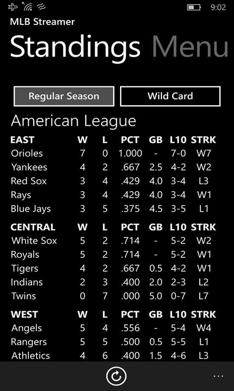 MLB Streamer Screenshots 2